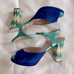 Giorgio Fabiani Multicolored Heel Sandals